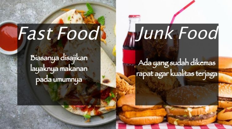 Sering Dibilang Sama, Ternyata Ini Lo 9 Perbedaan Fast Food dan Junk Food. Jangan Salah Lagi ya!