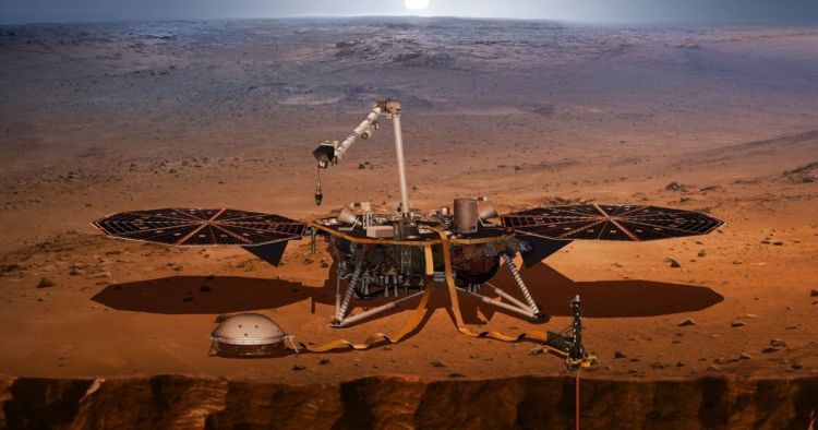 Baru Mendarat, Begini Penampakan Pertama Planet Mars dari Pesawat Milik NASA. Asli, Bikin Takjub!