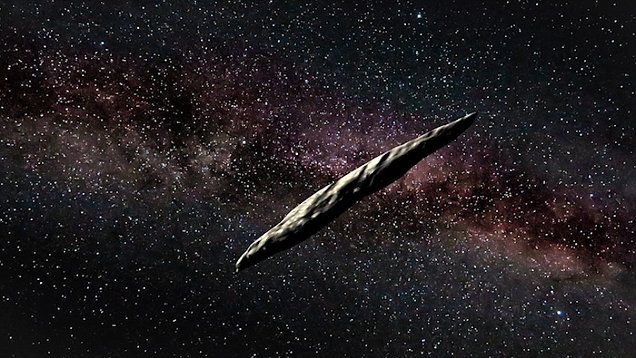 Temuan Baru Peneliti di Harvard: Asteroid Oumuamua adalah Kapal Alien! Berikut 4 Fakta-Faktanya