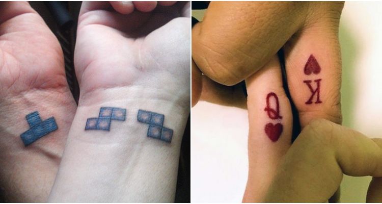 16 Gambar Tato Kecil Simple Keren untuk Couple