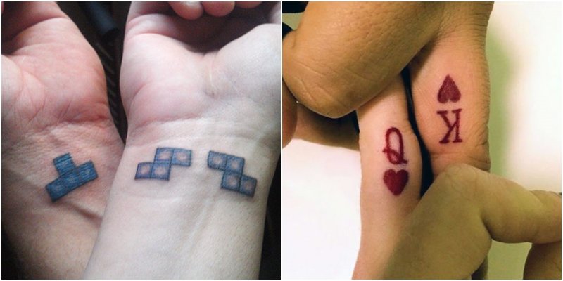 16 Gambar Tato Kecil Simple Keren untuk Couple