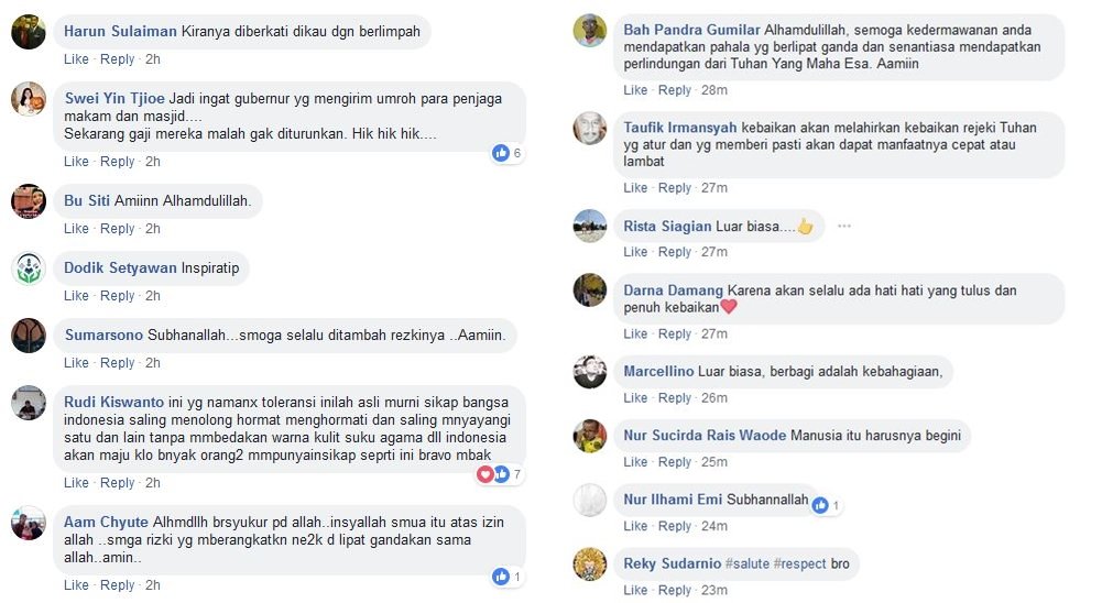 Umrahkan Pengasuhnya yang Muslim, Warganet ini Sematkan Dua 