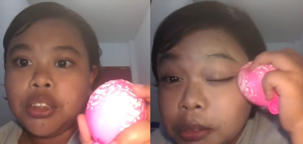 Viral Karena Pakai Balon Air sebagai Pengganti Beauty Blender, Begini Respons Positif Warganet. Keren!