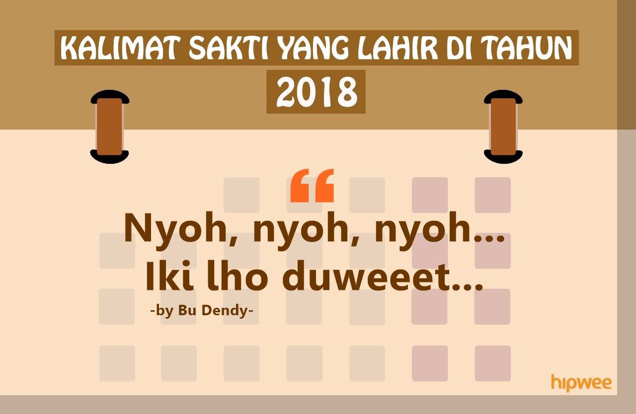 12 Kalimat Paling Kerad Sepanjang Tahun 2018. Senjata Warganet Kalau Nulis di Kolom Komentar nih!