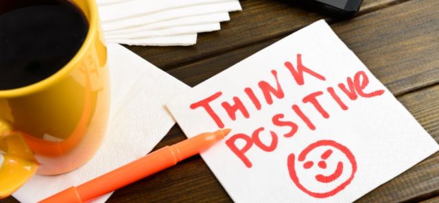 Positive thinking akan meringankan beban pikiran