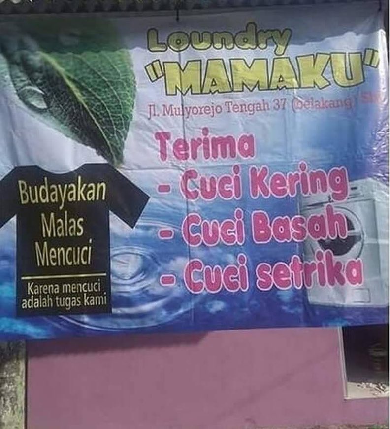 Bukannya Kasih Petunjuk, 17 Spanduk dan Tulisan ini Malah Bikin yang Baca Kebingungan. Ngelawak nih~