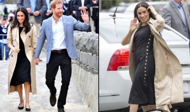 Deretan Outfit Meghan Markle Selagi Hamil Muda. Gemas Deh Kelihatan Baby Bump-nya