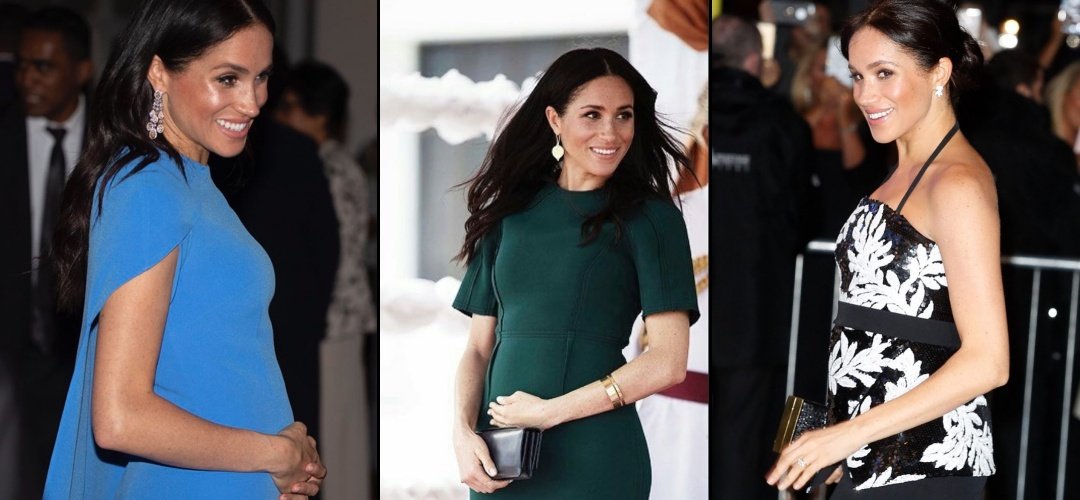 Deretan Outfit Meghan Markle Selagi Hamil Muda. Gemas Deh Kelihatan Baby Bump-nya