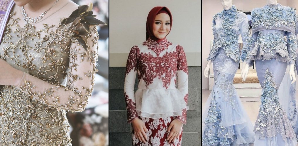 10 Detail Hiasan Kebaya yang Bikin Cantik Tampilannya. Bilang Penjahitmu Mau Aplikasi yang Mana