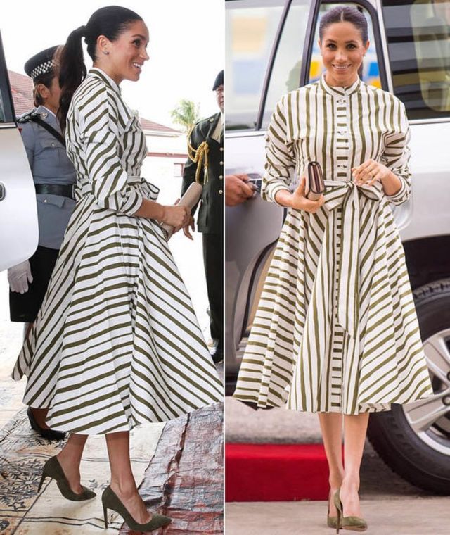 Deretan Outfit Meghan Markle Selagi Hamil Muda. Gemas Deh Kelihatan Baby Bump-nya