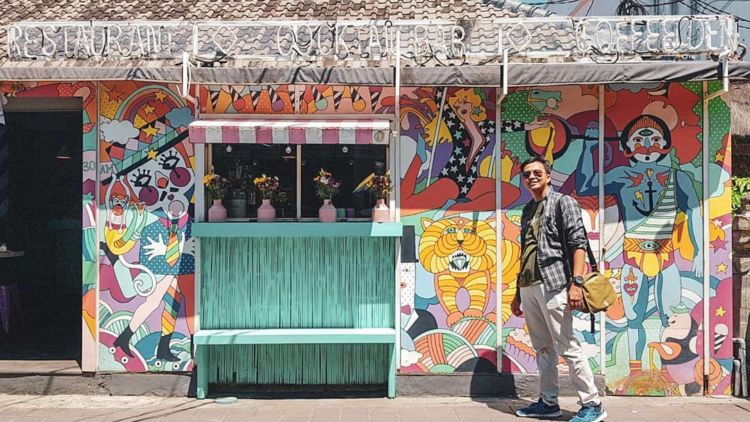 Sea Circus, Cafe Modern yang Instagramable di Bali. Tempatnya Seru dan Dekorasinya Warna-warni!