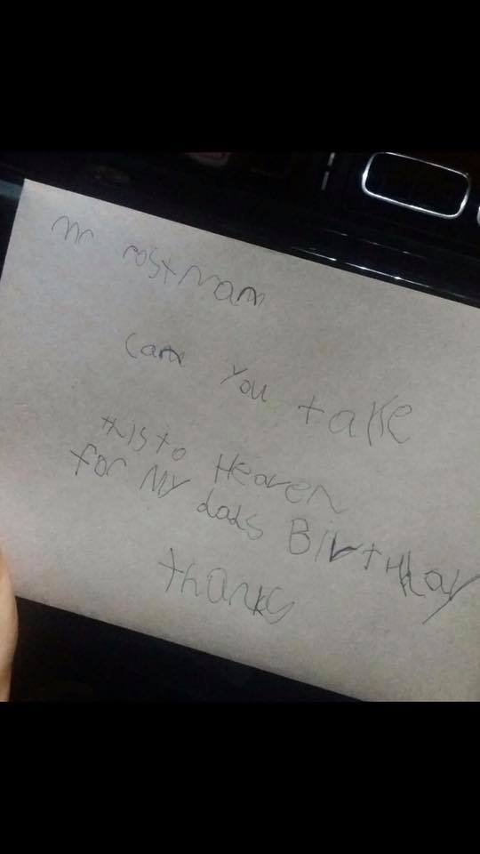 Demi Ucapkan Ulang Tahun, Bocah ini Kirim Surat buat Ayahnya di Surga. Balasan Kantor Pos Bikin Haru :