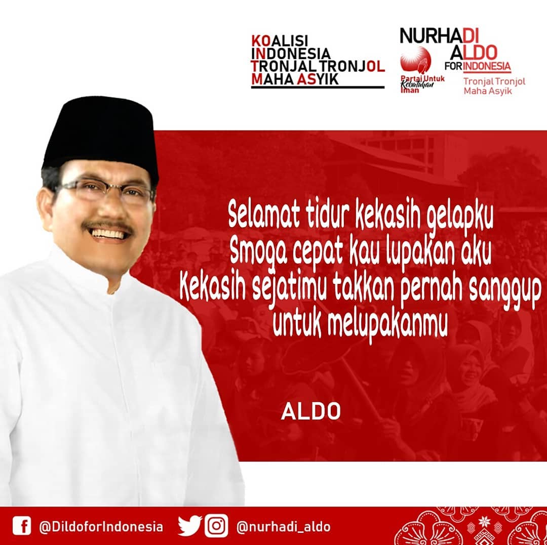 10 Kutipan Ngawur Maha Asyik dari Paslon Fenomenal Nurhadi-Aldo. Jadi Kamu Bakal Coblos yang Mana?