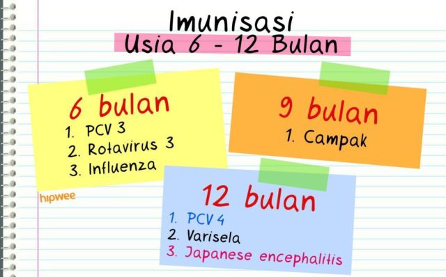 Daftar Imunisasi Anak Lengkap dengan Kalendernya. Calon Orangtua, Wajib Baca!