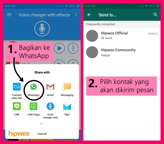 Cara Mengubah Suaramu Menjadi Suara Domba, Hantu, atau Alien. Kirim Pesan Whatsapp Jadi Makin Keren!