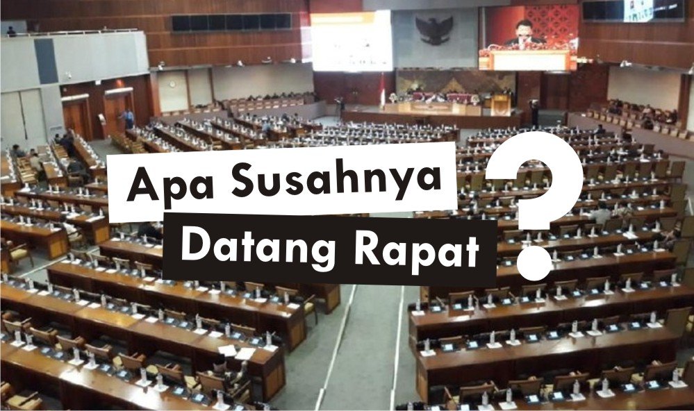 Rapat Paripurna yang Sepi Bikin Miris. Dipilih untuk Wakili Aspirasi Rakyat, Eh Malah Bolos Melulu