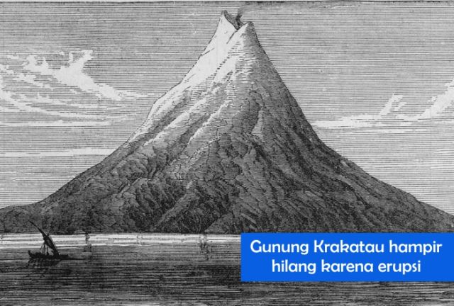 10 Potret Dahsyatnya Letusan Krakatau Tahun 1883. Sampai Timbulkan Tsunami Raksasa 40 Meter!