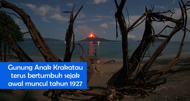 10 Potret Dahsyatnya Letusan Krakatau Tahun 1883. Sampai Timbulkan Tsunami Raksasa 40 Meter!