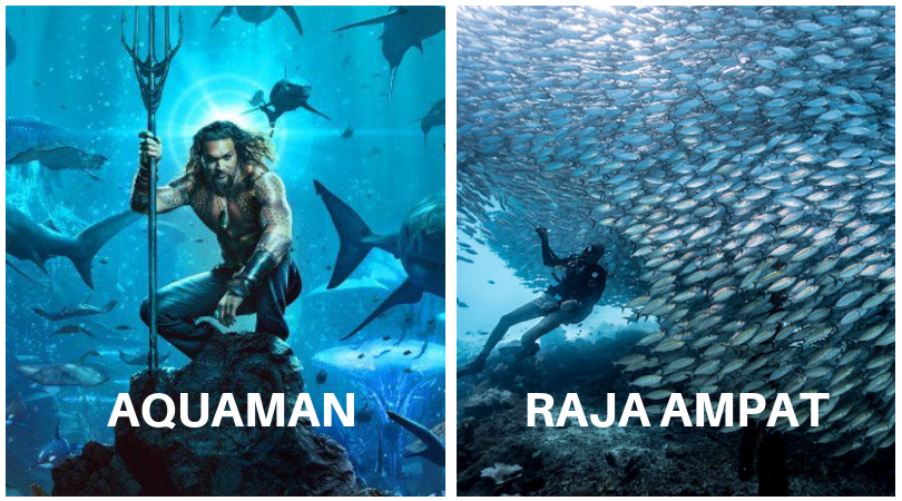 7 Destinasi Wisata Pantai di Indonesia yang Cocok Untuk Syuting Film Aquaman. Pesonanya Nggak Kalah!