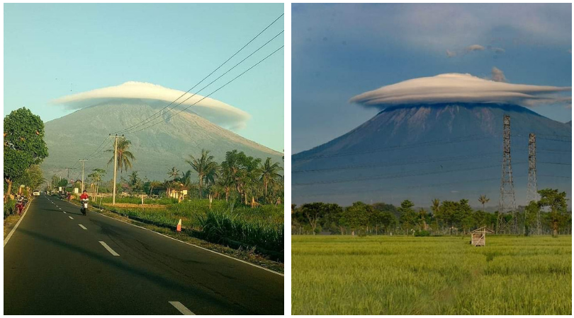 Fenomena Gunung Semeru ‘Bertopi’ yang Viral di Sosial Media. Pak Sutopo: Bisa Buat Foto Prewedding