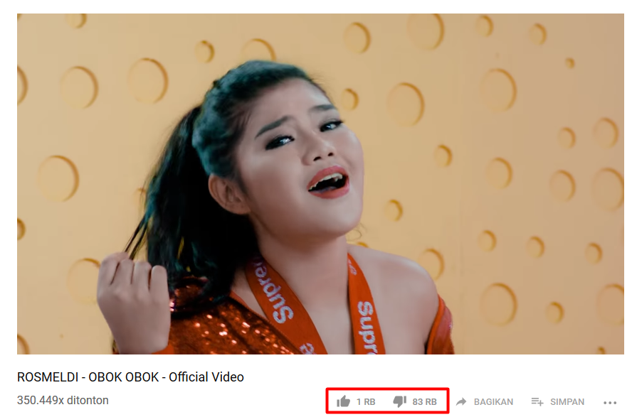 Lagu Keponakan Dewi Perssik Dulang Dislike Puluhan Ribu, Bukti Bahwa Publik Udah Jengah sama Sensasi