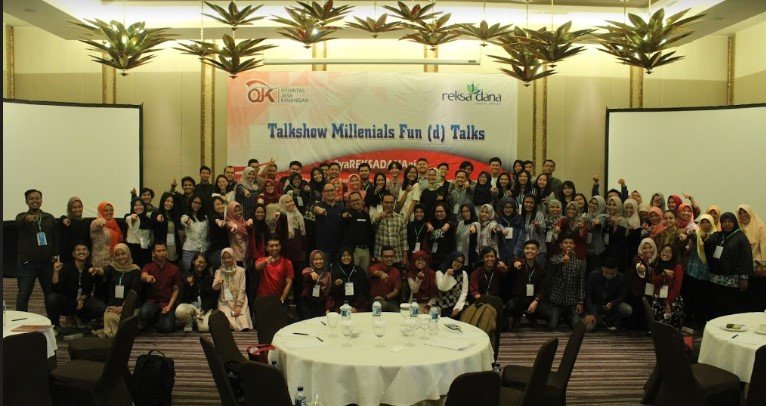 Talkshow Millenials Fun (d) Talks; Melatih Millenials Berinvetasi Demi Masa Depan