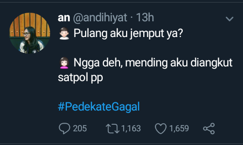 Kumpulan Cuitan Netizen Soal Gagal PDKT Ini Bakal Membuat Mood-mu Membaik Seketika!