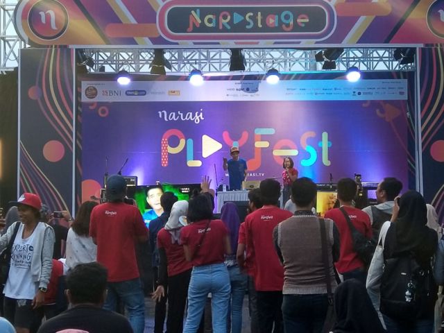 Serunya Narasi PlayFest 2018. Kumpul Bareng Content Creator dan Najwa Shihab