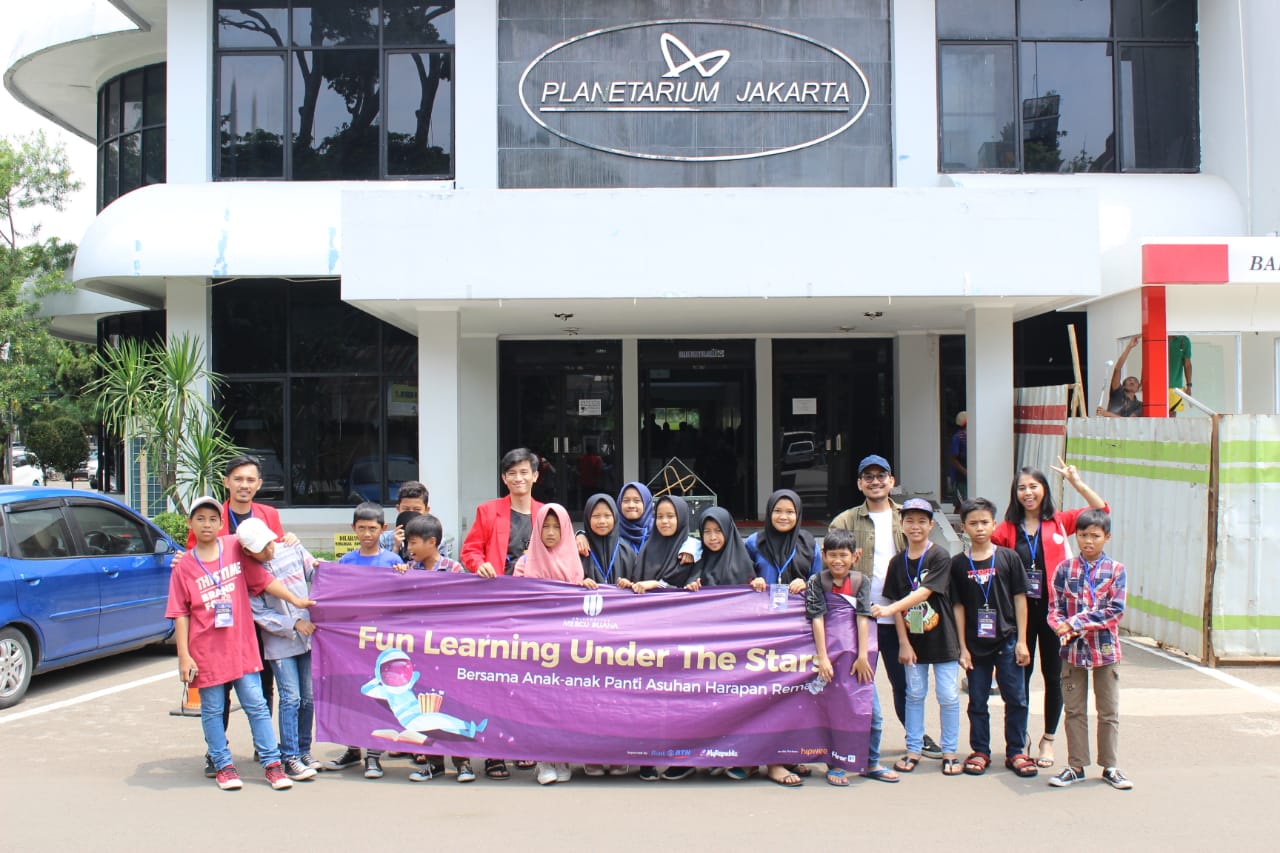 Fun Learning Under The Stars, Bentuk Kepedulian Mahasiswa Terhadap Sesama Untuk Belajar Ilmu Astronomi Sejak Dini.