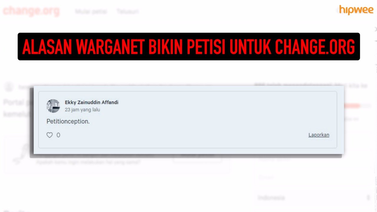 Muncul Petisi Online buat Bubarkan Situs Petisinya, Warganet Punya Beragam Alasan untuk Tanda Tangan