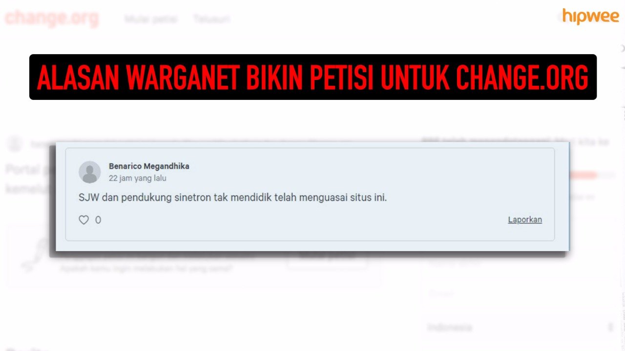 Muncul Petisi Online buat Bubarkan Situs Petisinya, Warganet Punya Beragam Alasan untuk Tanda Tangan