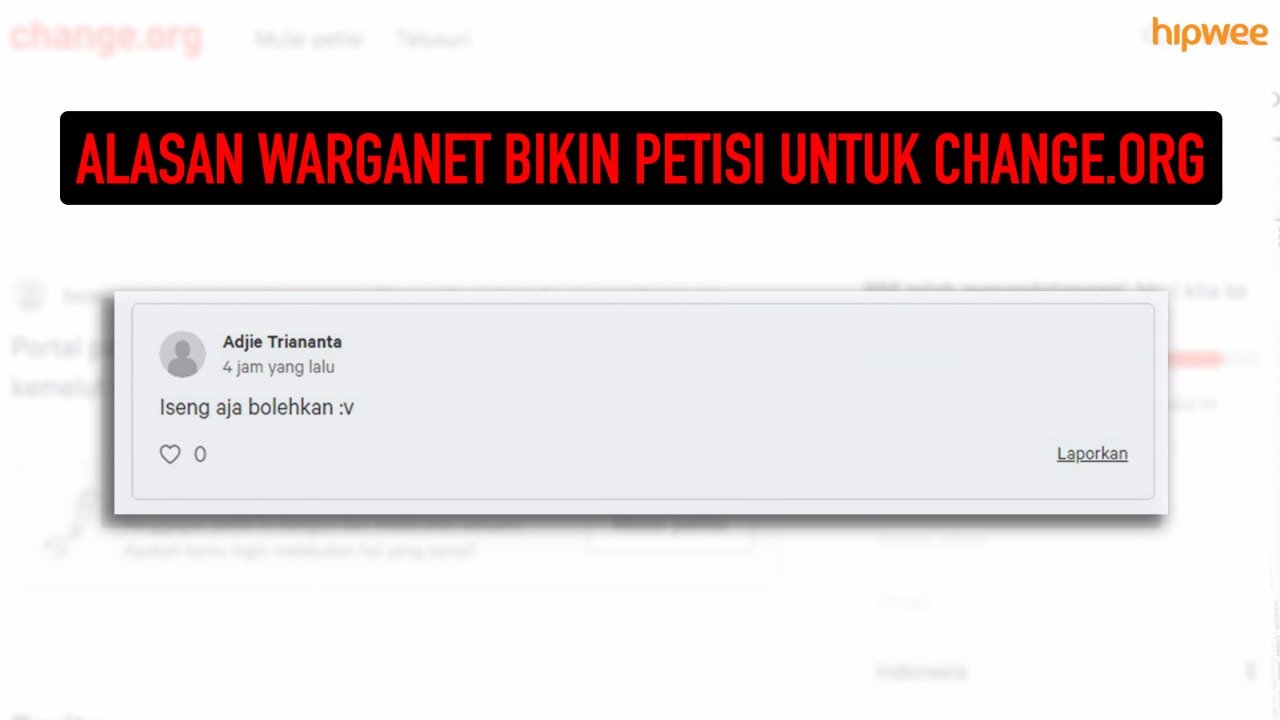 Muncul Petisi Online buat Bubarkan Situs Petisinya, Warganet Punya Beragam Alasan untuk Tanda Tangan