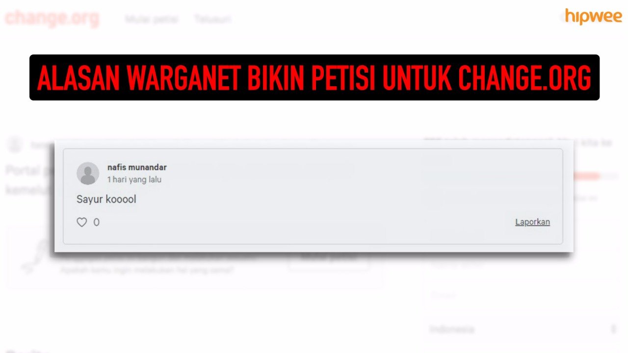 Muncul Petisi Online buat Bubarkan Situs Petisinya, Warganet Punya Beragam Alasan untuk Tanda Tangan