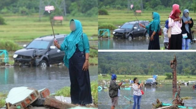 Mau Liput Bencana, Media Asing Ini Justru Kaget Lokasi Tsunami di Banten Jadi Spot Selfie Dadakan