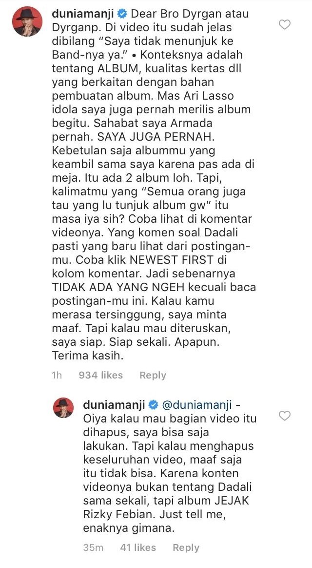 Albumnya Dipakai untuk Bahan Perbandingan dengan Milik Rizky Febian, Band 'Dadali' Tuntut Video Anji