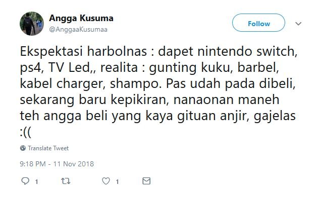 Selalu Ditunggu Tiap Tahun, ini 12 Ekspektasi vs Realitas Menyesakkan Harbolnas bagi Warganet. Kocak~