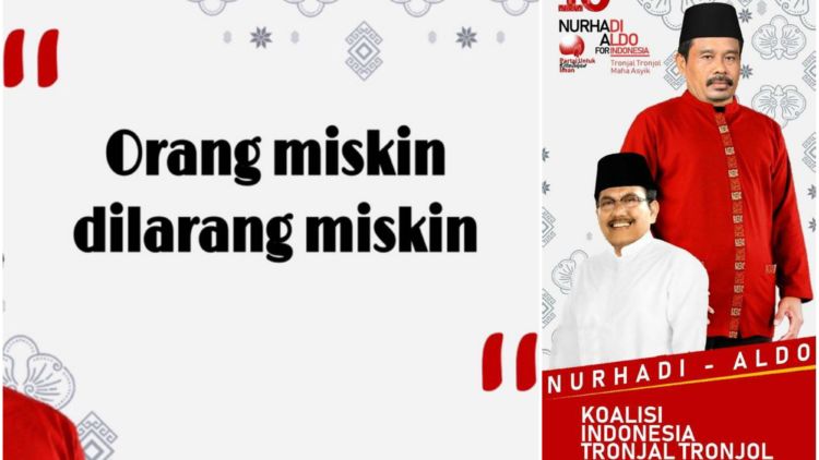 10 Kutipan Ngawur Maha Asyik dari Paslon Fenomenal Nurhadi-Aldo. Jadi Kamu Bakal Coblos yang Mana?