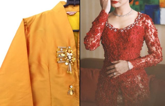 10 Detail Hiasan Kebaya yang Bikin Cantik Tampilannya. Bilang Penjahitmu Mau Aplikasi yang Mana