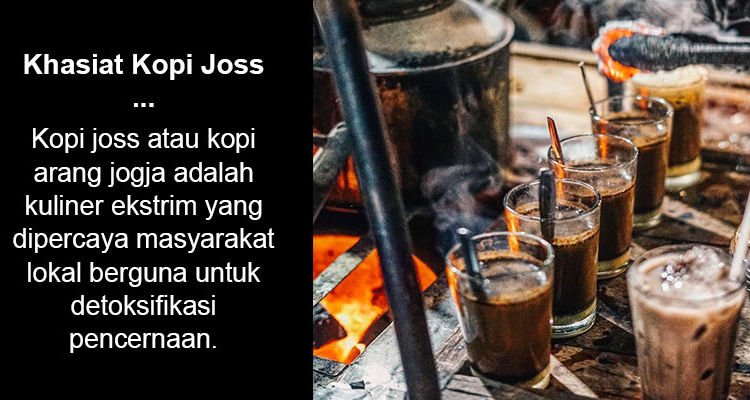 5 Angkringan di Yogjakarta yang Menjual Kopi Joss