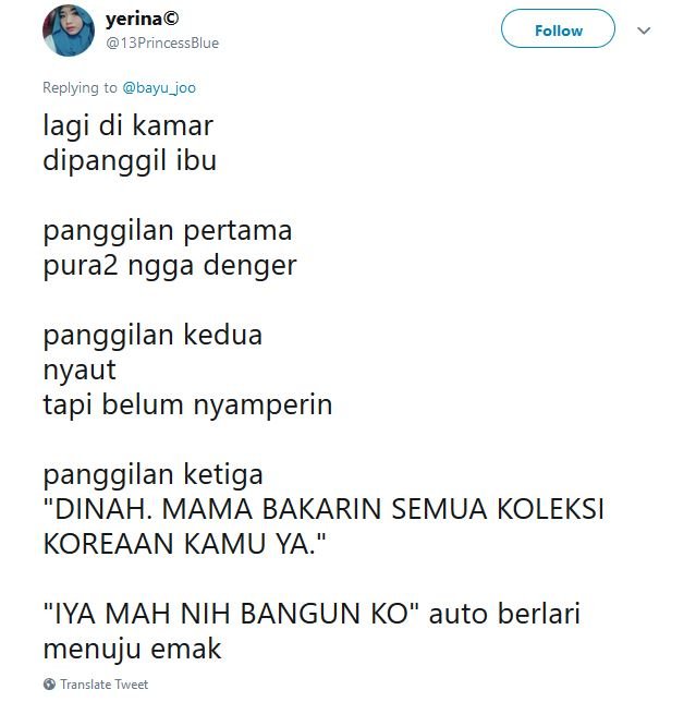 Kalau Diteriakin 15 Hal ini, Baru deh Nyamperin Emak. Kenapa Nggak Langsung Gerak sih Pas Dipanggil?