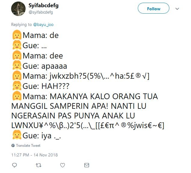 Kalau Diteriakin 15 Hal ini, Baru deh Nyamperin Emak. Kenapa Nggak Langsung Gerak sih Pas Dipanggil?