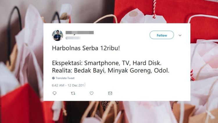 Selalu Ditunggu Tiap Tahun, ini 12 Ekspektasi vs Realitas Menyesakkan Harbolnas bagi Warganet. Kocak~