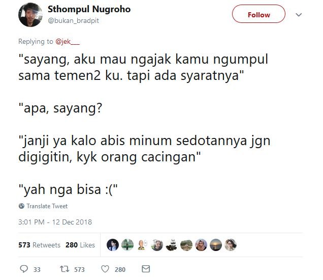 13 Syarat Kocak dari Pacar, Kalau Kamu Pengen Diajak Nongkrong Bareng Temen-Temennya. Kebiasaan Sih~