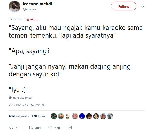 13 Syarat Kocak dari Pacar, Kalau Kamu Pengen Diajak Nongkrong Bareng Temen-Temennya. Kebiasaan Sih~