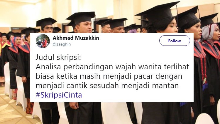 13 Pilihan Judul Skripsi Ilmiah nan Baper Ala Warganet. Hmm, Kalau Urusan Hati kok Cepet, Ya!