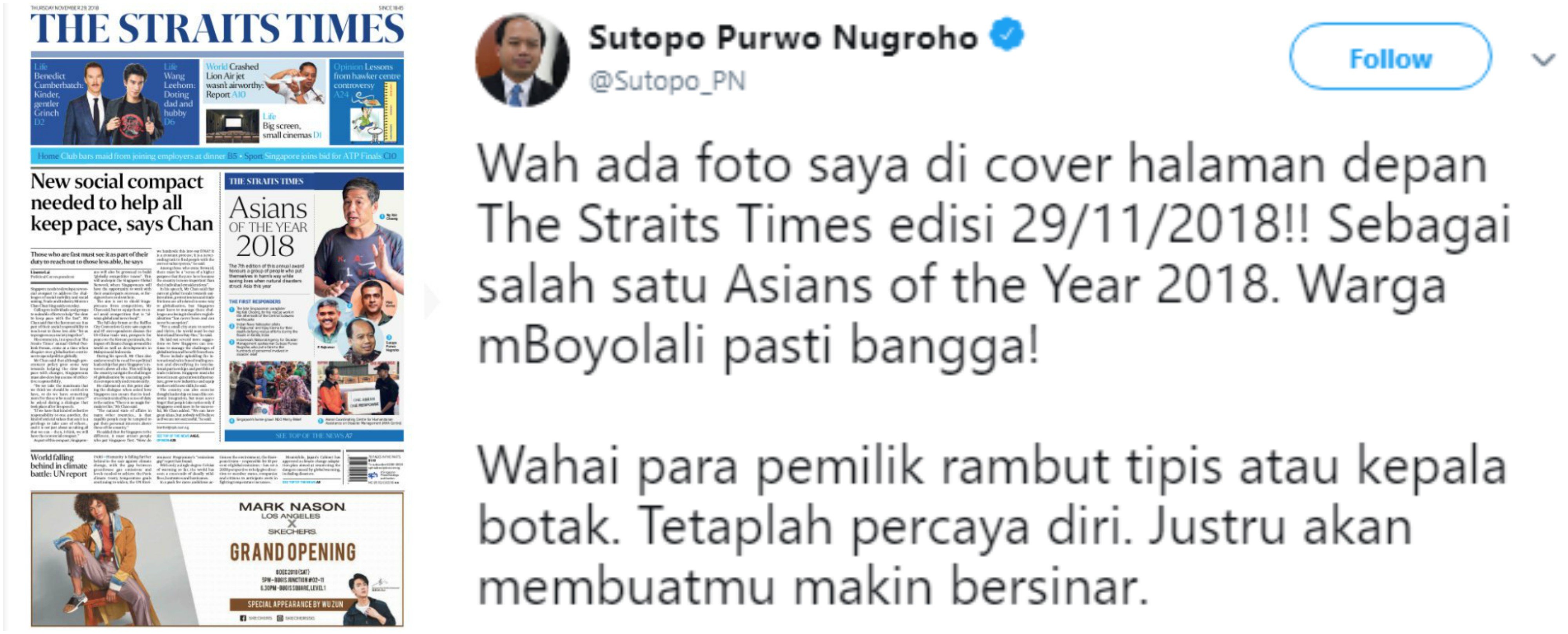 9 Petuah Kocak dan Bikin Baper ala Pak Sutopo. Yang Penting sih Tetap Informatif buat Semua Orang