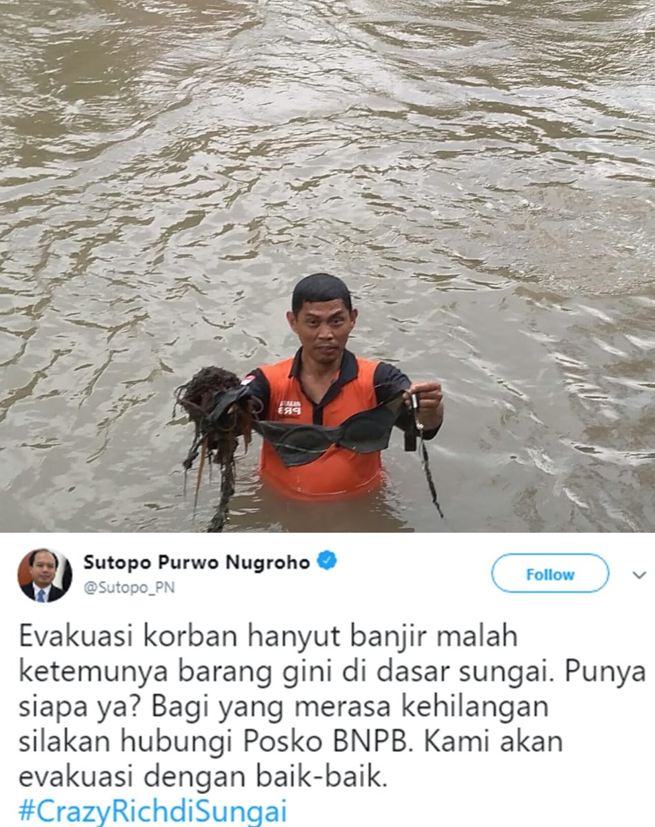 9 Petuah Kocak dan Bikin Baper ala Pak Sutopo. Yang Penting sih Tetap Informatif buat Semua Orang