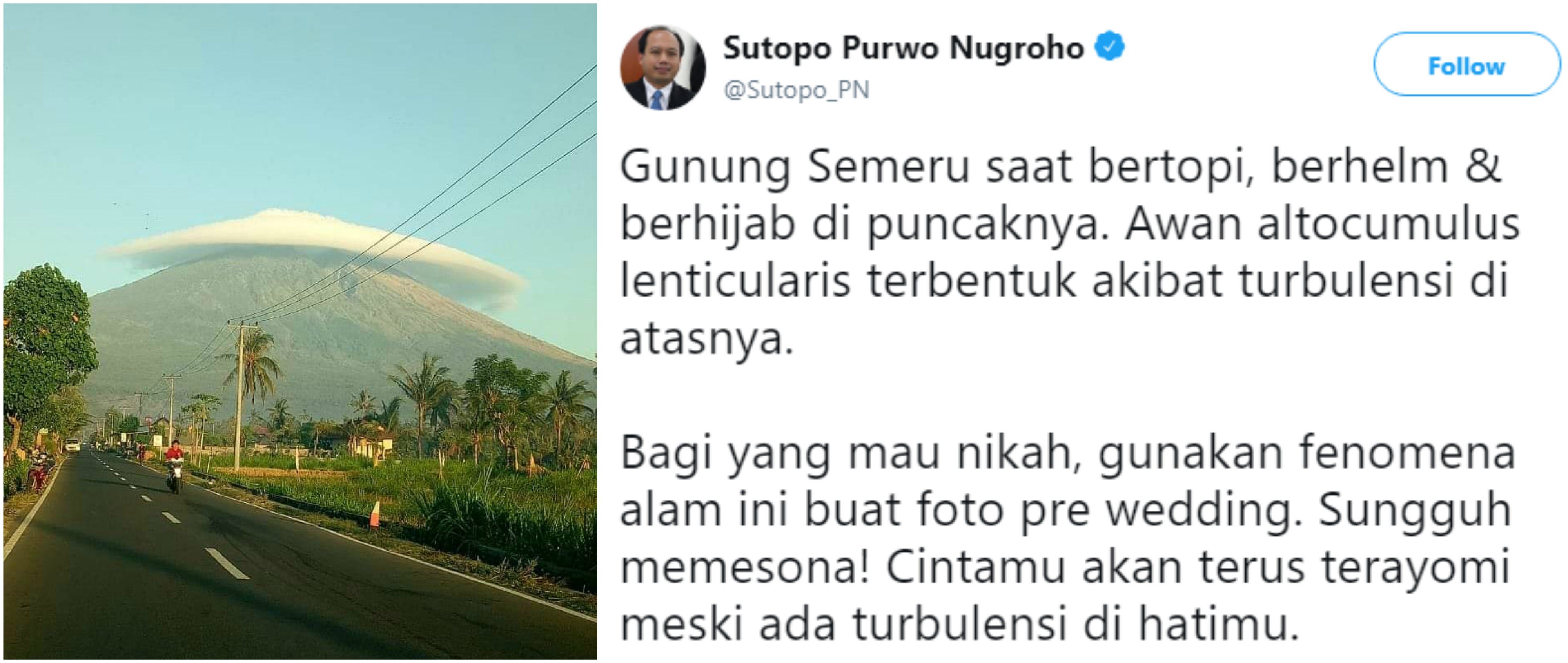 9 Petuah Kocak dan Bikin Baper ala Pak Sutopo. Yang Penting sih Tetap Informatif buat Semua Orang