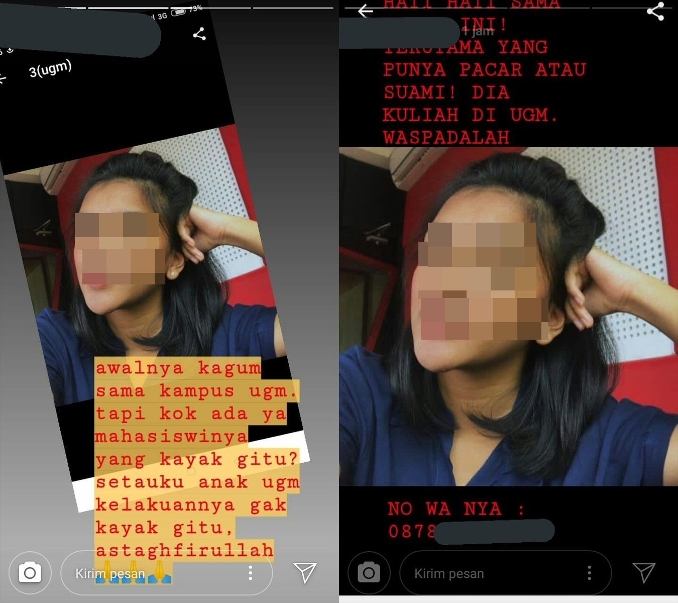 Niat Hati Ngucapin Makasih dengan Ramah, Cewek ini Malah Disleding Istri Kurir Pengirim Barang. Duh~