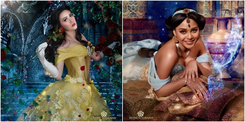 Lakukan Sesi Pemotretan, 12 Artis ini Tampil sebagai Princess Disney. Mana nih yang Paling Cocok?